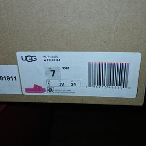 UGG Fluffita Sandals in Bright Pink